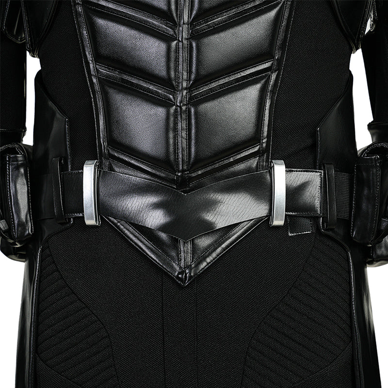 Nightwing Cosplay Arkham Knight Nightwing Cosplay Costume Nightwing Black Leather Suit - Image 21