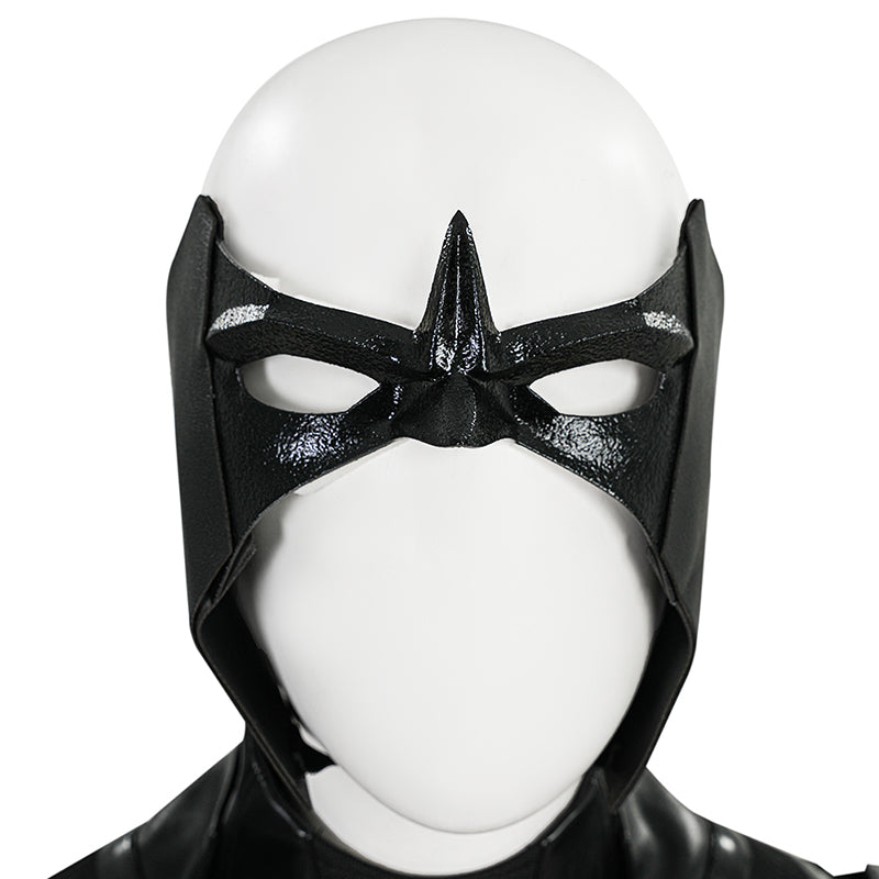 Nightwing Cosplay Arkham Knight Nightwing Cosplay Costume Nightwing Black Leather Suit - Image 13