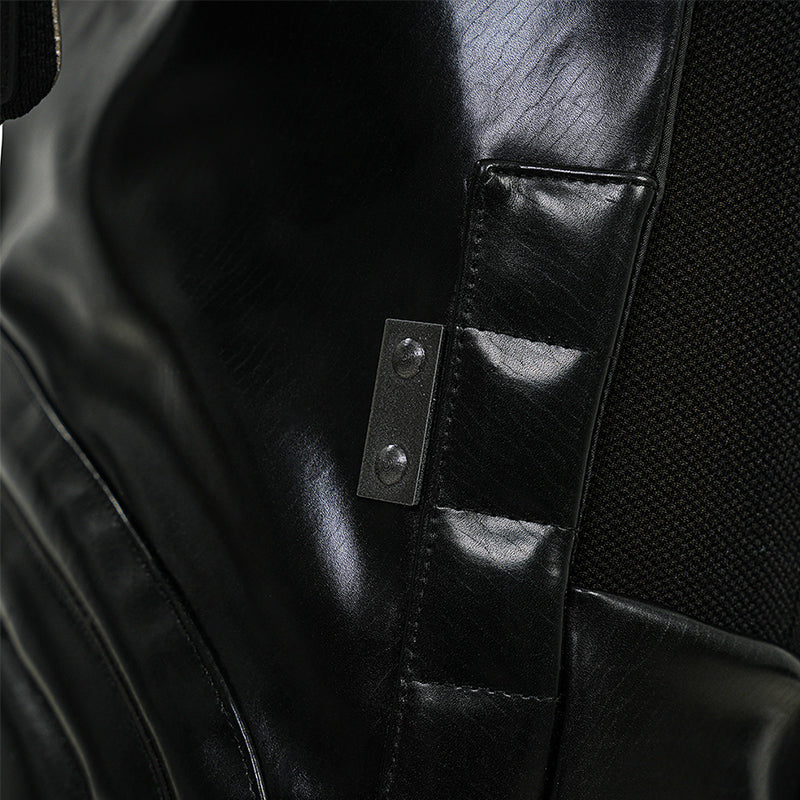 Nightwing Cosplay Arkham Knight Nightwing Cosplay Costume Nightwing Black Leather Suit - Image 31