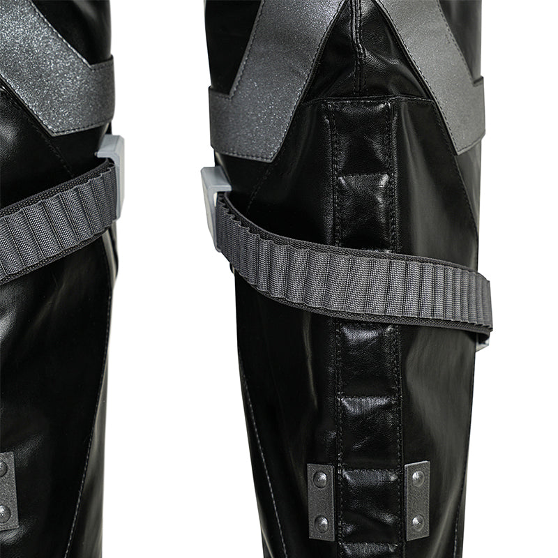 Nightwing Cosplay Arkham Knight Nightwing Cosplay Costume Nightwing Black Leather Suit - Image 43