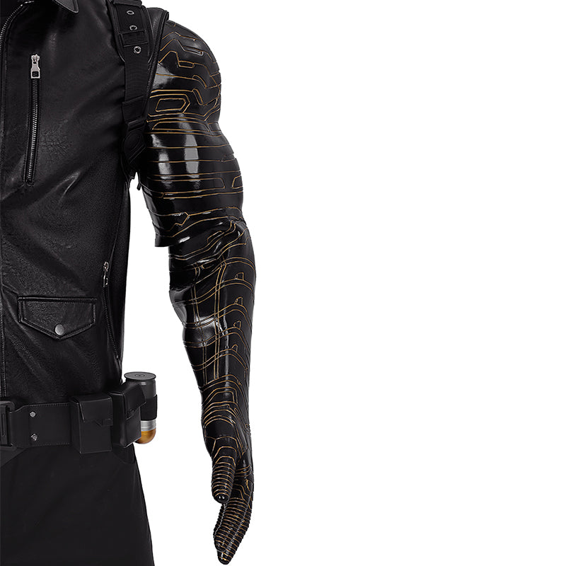2025 Movie Thunderbolts Winter Soldier Cosplay Costume Halloween Outfit - Image 13