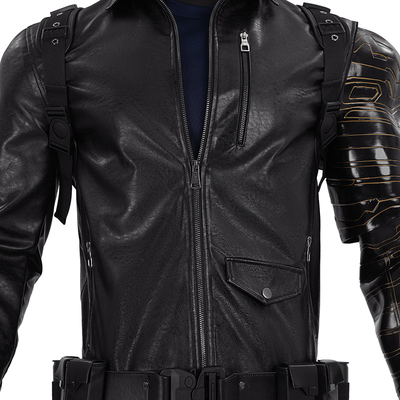 2025 Movie Thunderbolts Winter Soldier Cosplay Costume Halloween Outfit - Image 14