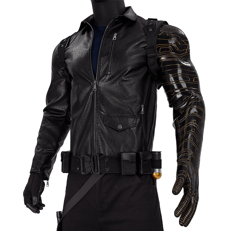 2025 Movie Thunderbolts Winter Soldier Cosplay Costume Halloween Outfit - Image 20