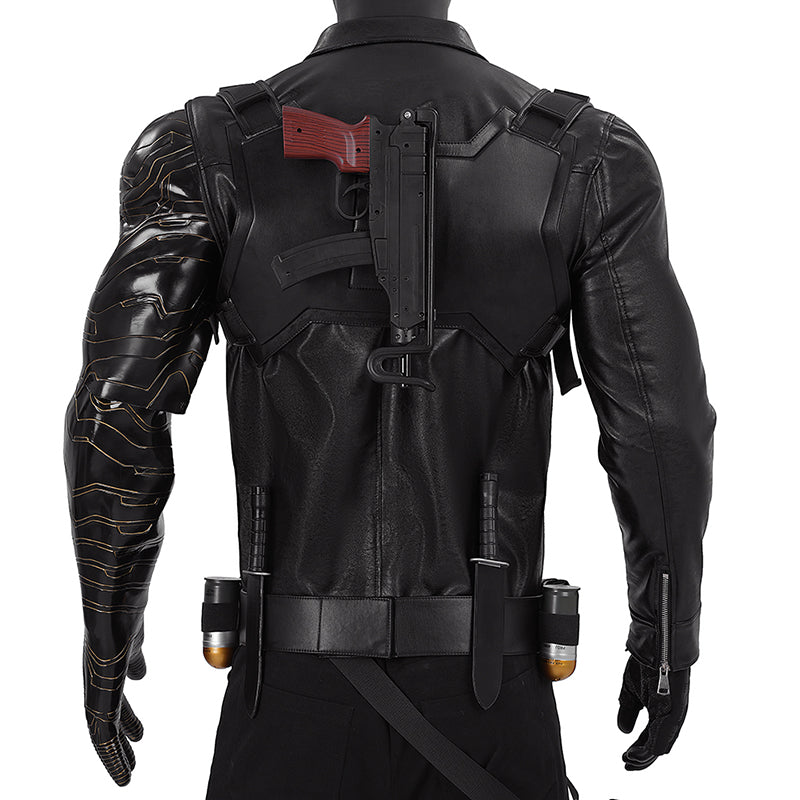 2025 Movie Thunderbolts Winter Soldier Cosplay Costume Halloween Outfit - Image 23