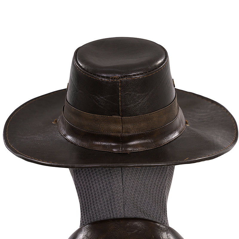 Spider Man Noir Cosplay Costume Brown Leather Halloween Outfit - Image 31