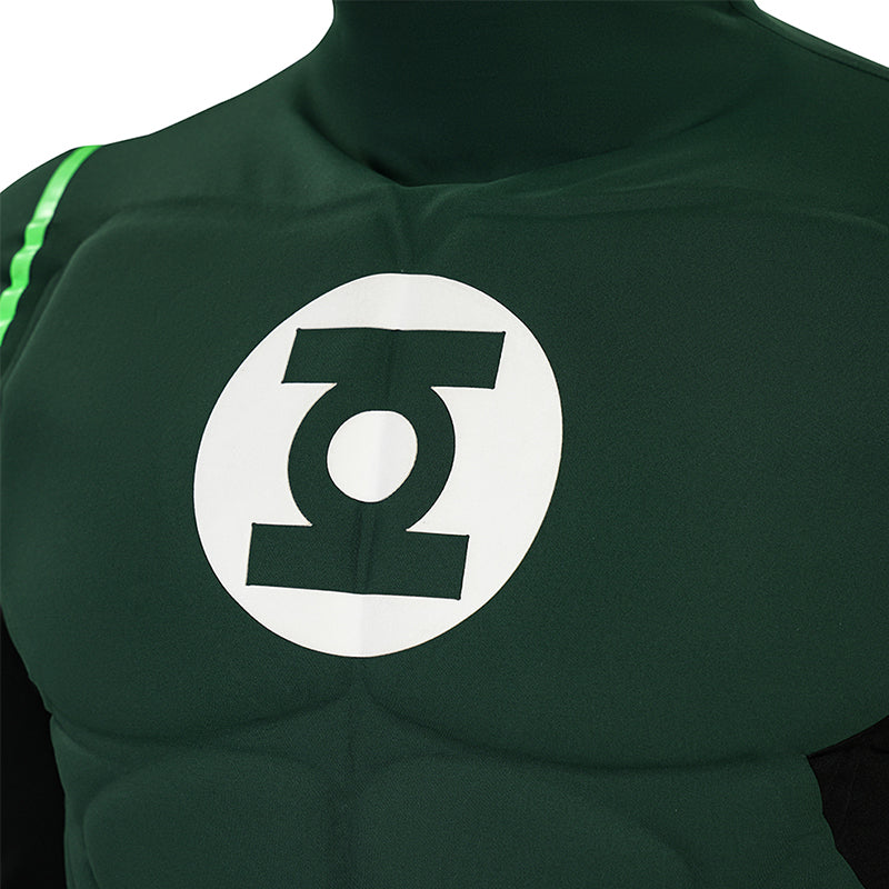 Green Lantern Hal Jordan Justice League Lantern Green Cosplay Costume - Image 13