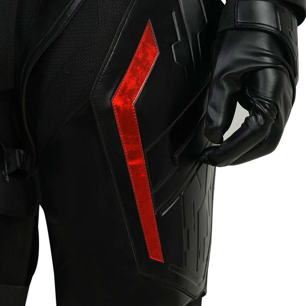 Tron Ares Cosplay Costume Men's Jumpsuit Jared Leto Cosplay Leather Suit - Image 21