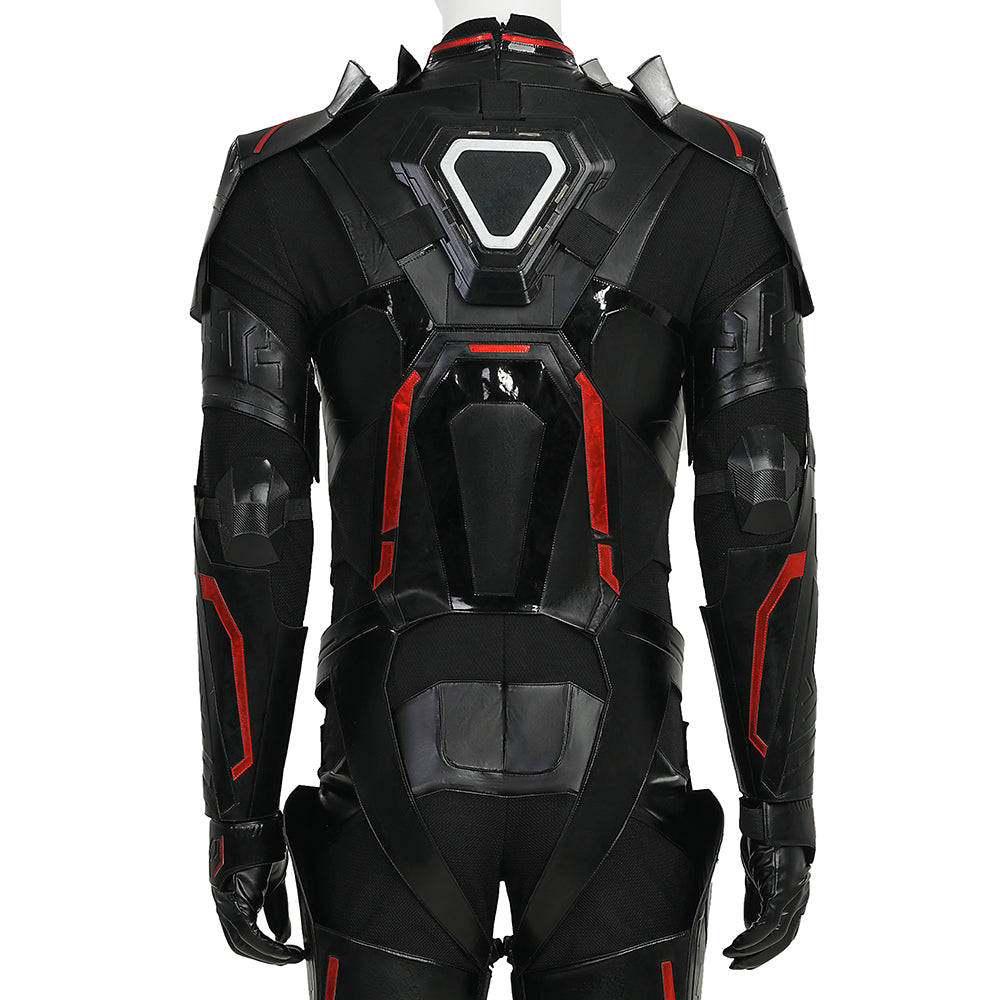 Tron Ares Cosplay Costume Men's Jumpsuit Jared Leto Cosplay Leather Suit - Image 12