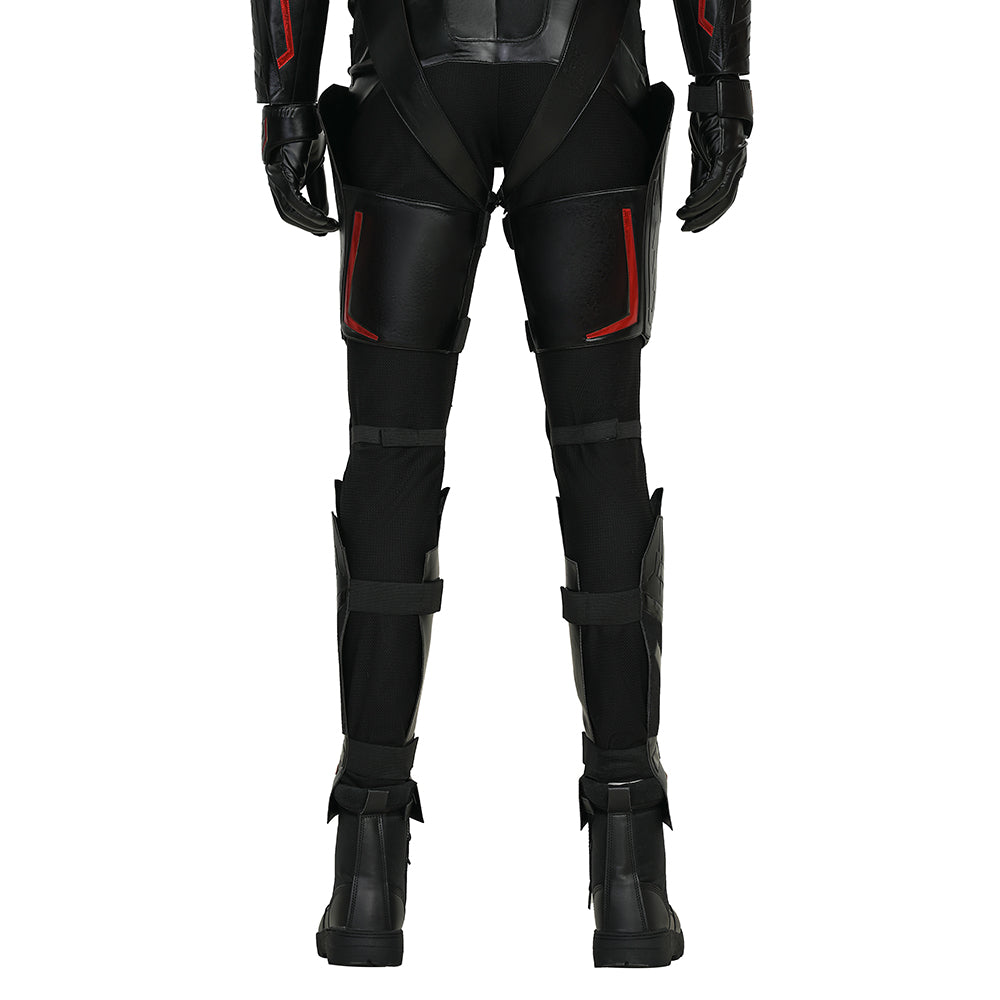 Tron Ares Cosplay Costume Men's Jumpsuit Jared Leto Cosplay Leather Suit - Image 30
