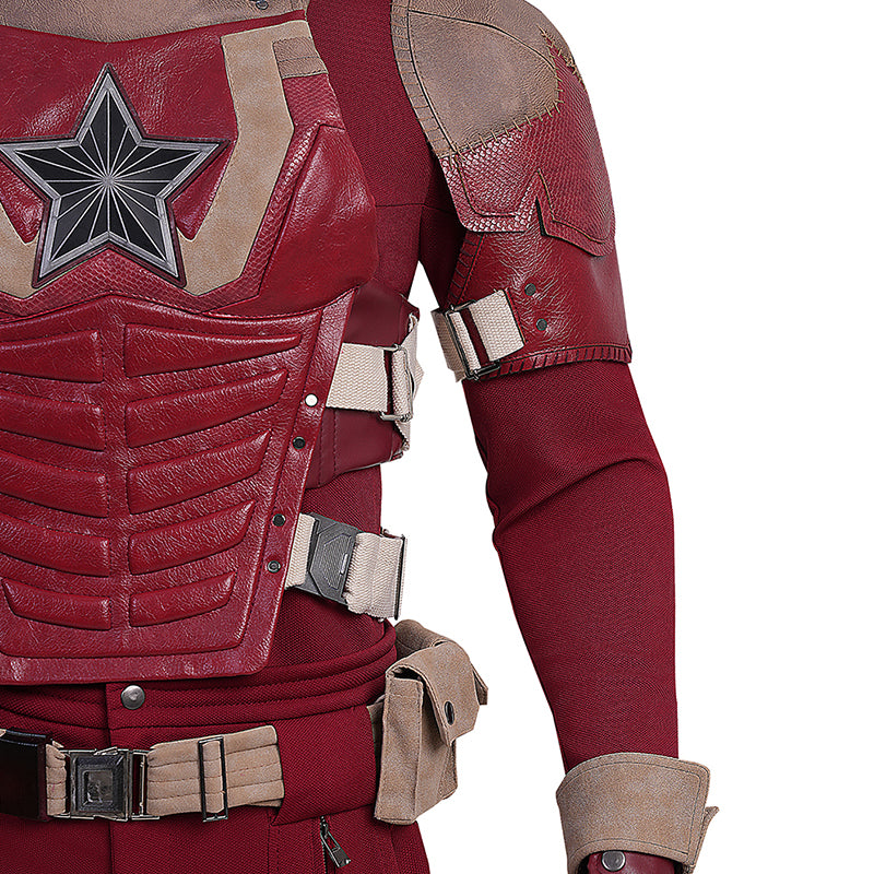 Thunderbolts Red Guardian Cosplay Costume Halloween Outfit Version 2 - Image 17