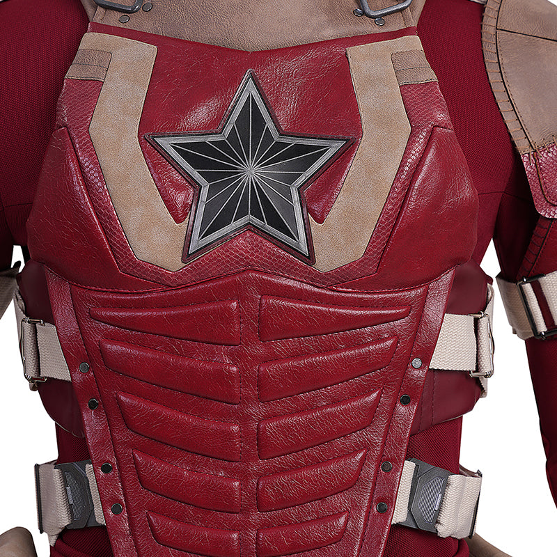 Thunderbolts Red Guardian Cosplay Costume Halloween Outfit Version 2 - Image 18