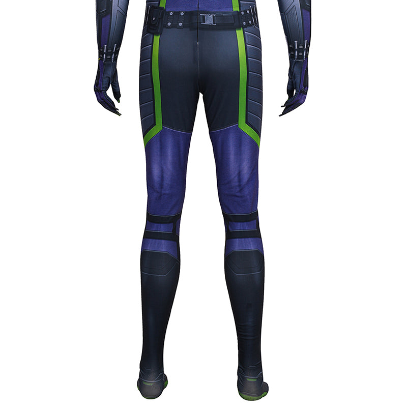 Spider-Man 2 Miles Morales Cosplay Costume Purple Reign Suit Jumpsuit - Image 26