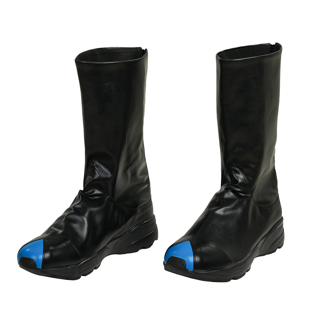 Dick Grayson Nightwing Cosplay Costume Nightwing Blue Leather Jumpsuit - Image 26