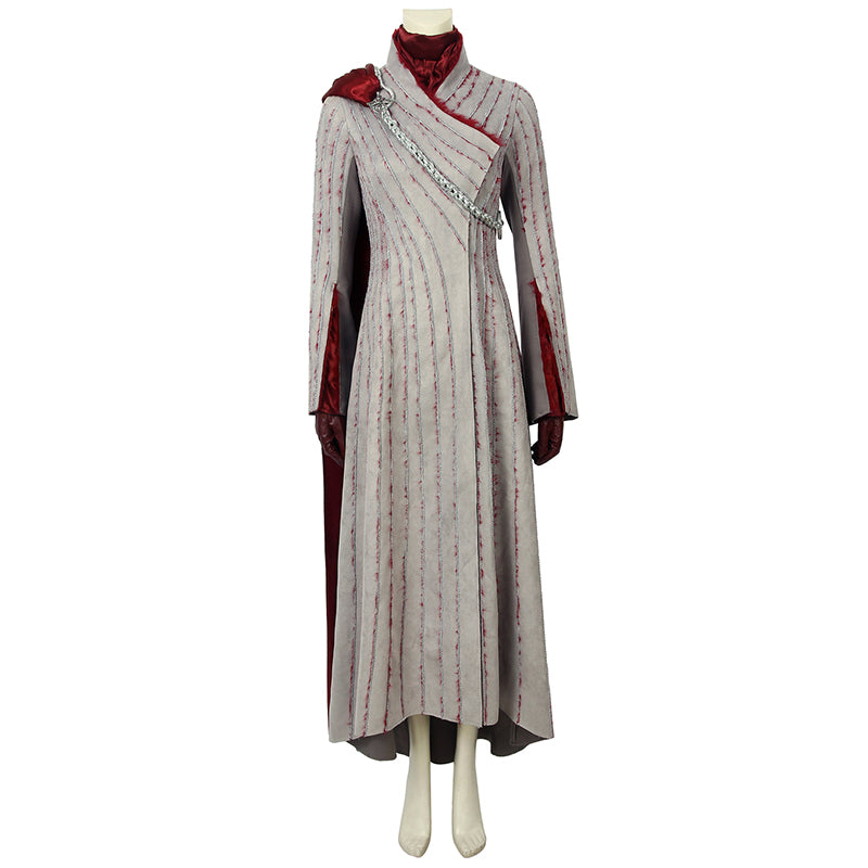 Mother of Dragons Daenerys Targaryen s8 Halloween Costume Cosplay - Image 5