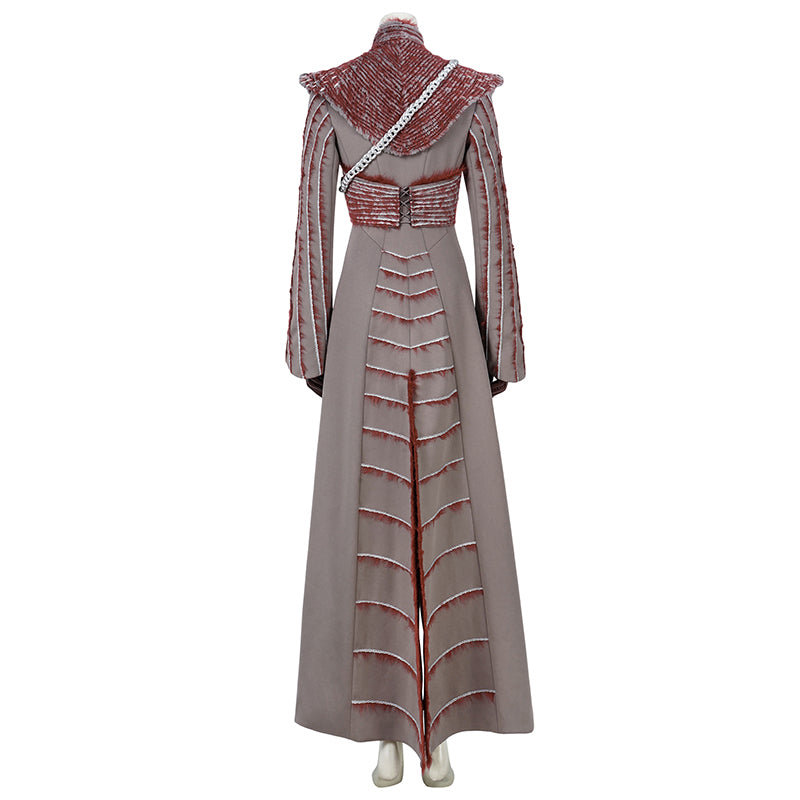 Game of Throne Daenerys Targaryen s8 Dress Halloween Costume Cosplay - Image 8