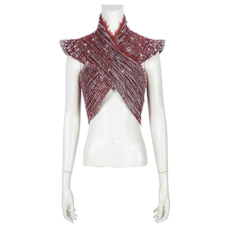 Game of Throne Daenerys Targaryen s8 Dress Halloween Costume Cosplay - Image 11