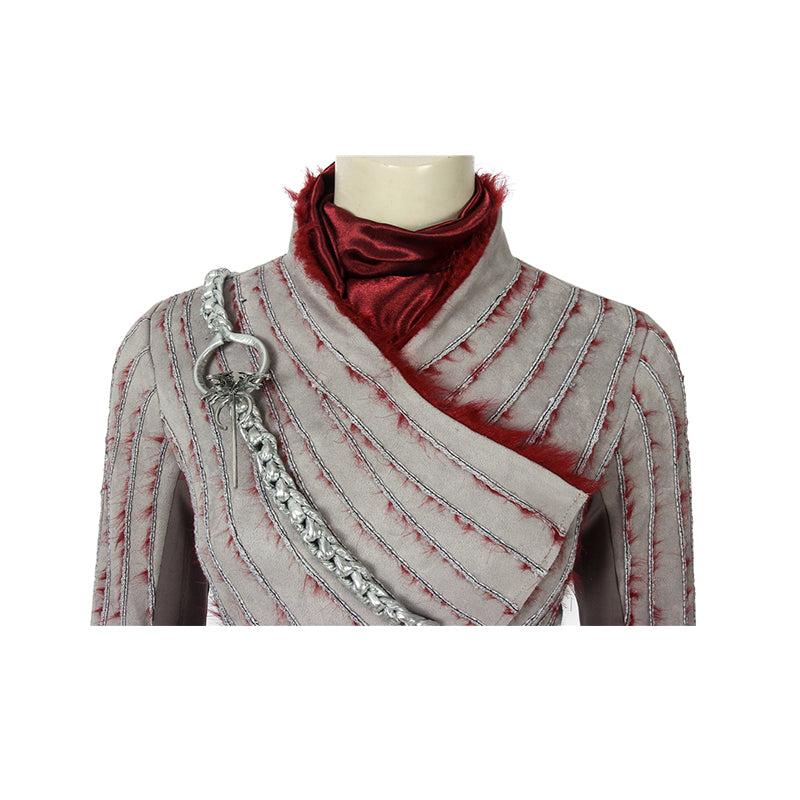 Mother of Dragons Daenerys Targaryen s8 Halloween Costume Cosplay - Image 9