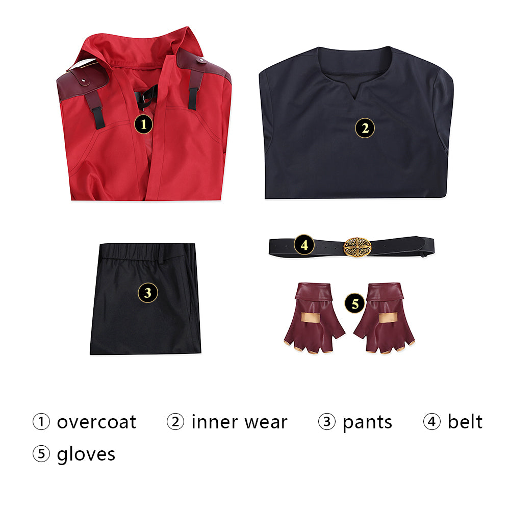 Devil May Cry Dante Cosplay Costume DMC Dante Cosplay Outfit Game Costume - Image 6