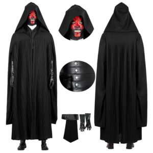 Darth Maul Cosplay Star Wars Darth Maul Halloween Costume Tunic Outfits Mask