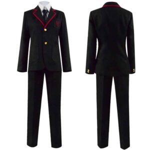 Black Deadly Class School Uniform Women Cosplay Costume 2019