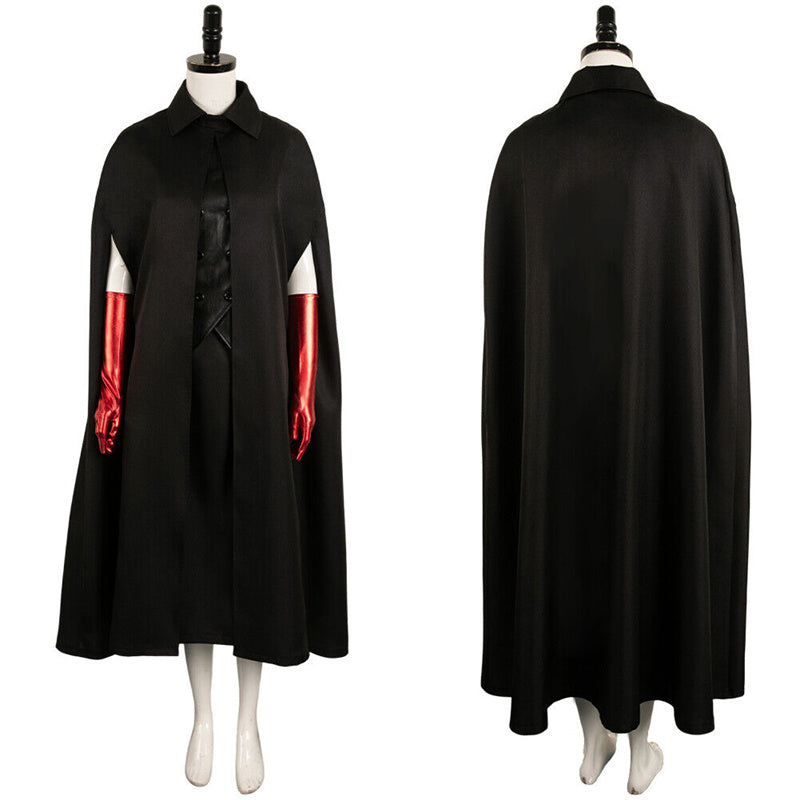 Beetlejuice Delia Deetz Black Costume Cosplay Halloween Suit - Image 3