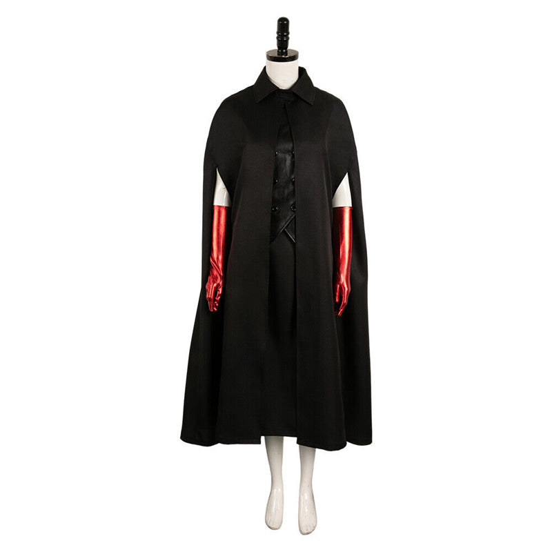 Beetlejuice Delia Deetz Black Costume Cosplay Halloween Suit - Image 5