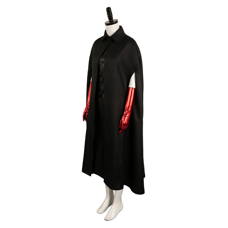 Beetlejuice Delia Deetz Black Costume Cosplay Halloween Suit - Image 6