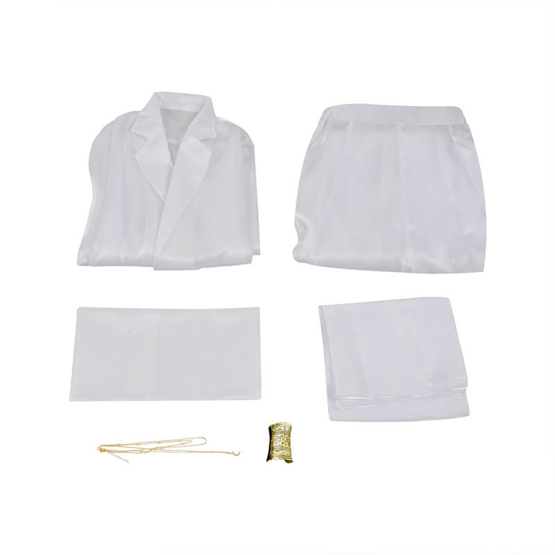 Diana Prince White Dress Wonder Woman 1984 Cosplay Costumes Halloween Women Dress - Image 6