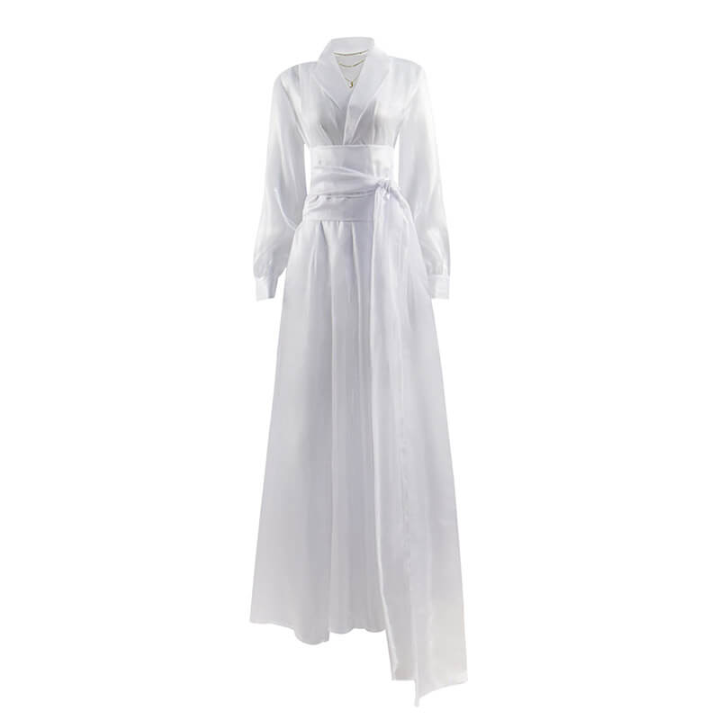 Diana Prince White Dress Wonder Woman 1984 Cosplay Costumes Halloween Women Dress - Image 2