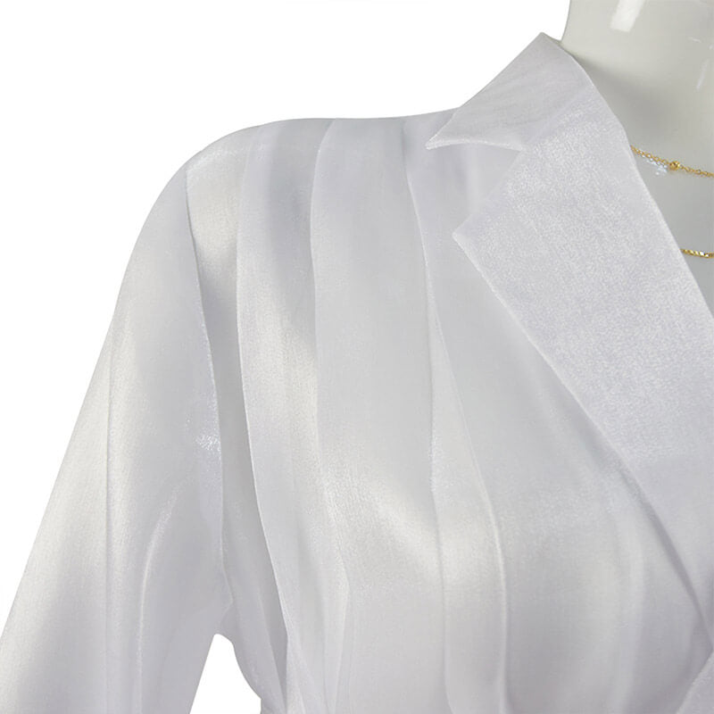 Diana Prince White Dress Wonder Woman 1984 Cosplay Costumes Halloween Women Dress - Image 8