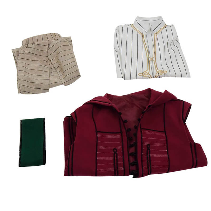 2019 Aladdin Costume Men Outfit Halloween Cosplay For Sale - Image 6