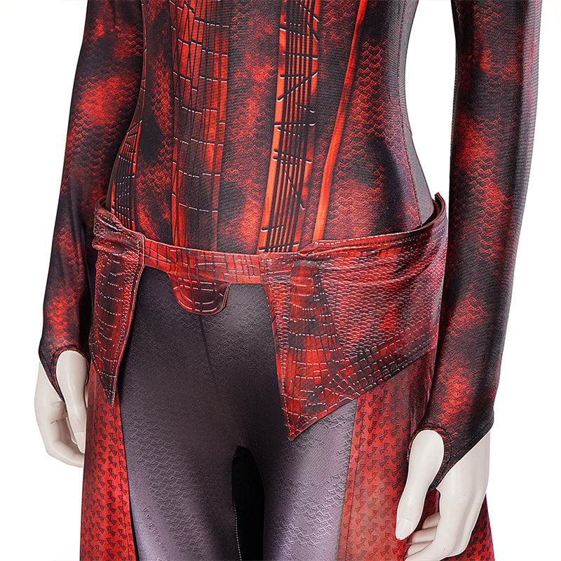 Doctor Strange 2 Scarlet Witch Cosplay Costume Wanda New Suit Halloween Outfit - Image 10