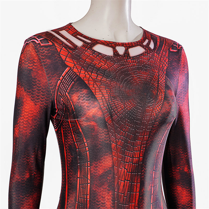Doctor Strange 2 Scarlet Witch Cosplay Costume Wanda New Suit Halloween Outfit - Image 11