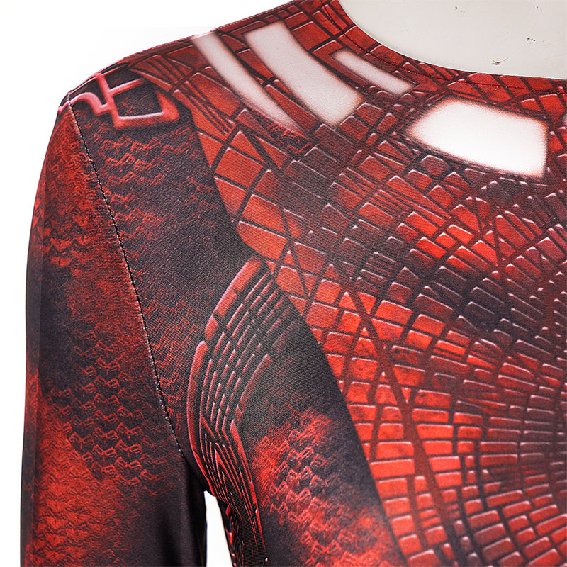 Doctor Strange 2 Scarlet Witch Cosplay Costume Wanda New Suit Halloween Outfit - Image 5