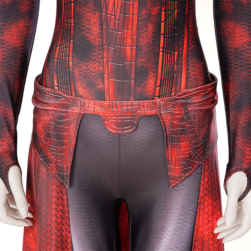 Doctor Strange 2 Scarlet Witch Cosplay Costume Wanda New Suit Halloween Outfit - Image 7