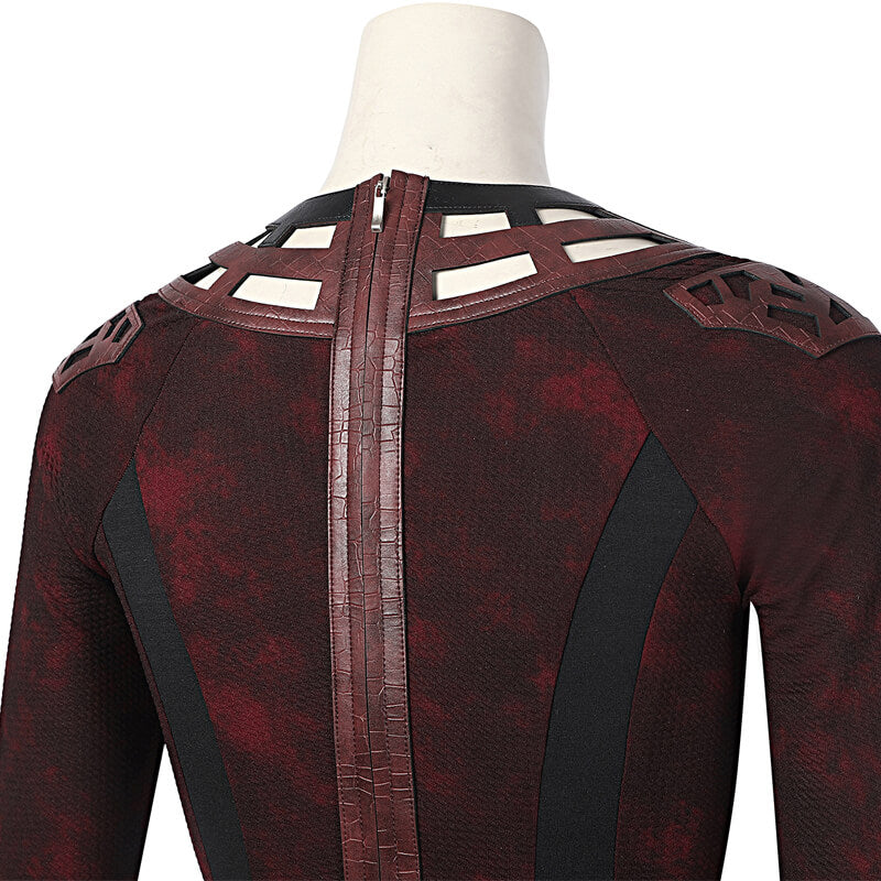 Doctor Strange 2 Scarlet Witch New Costume with Skirt Wanda New Outfit Halloween Cosplay Costumes - Image 15