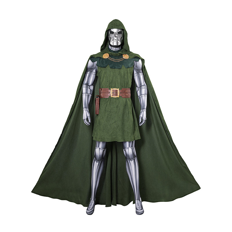 Doctor Doom Cosplay Costume Classic Dr. Doom Comic Halloween Suit - Image 2