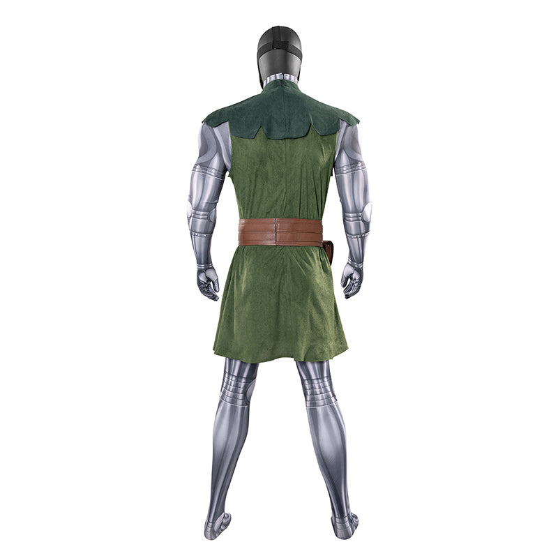 Doctor Doom Cosplay Costume Classic Dr. Doom Comic Halloween Suit - Image 11