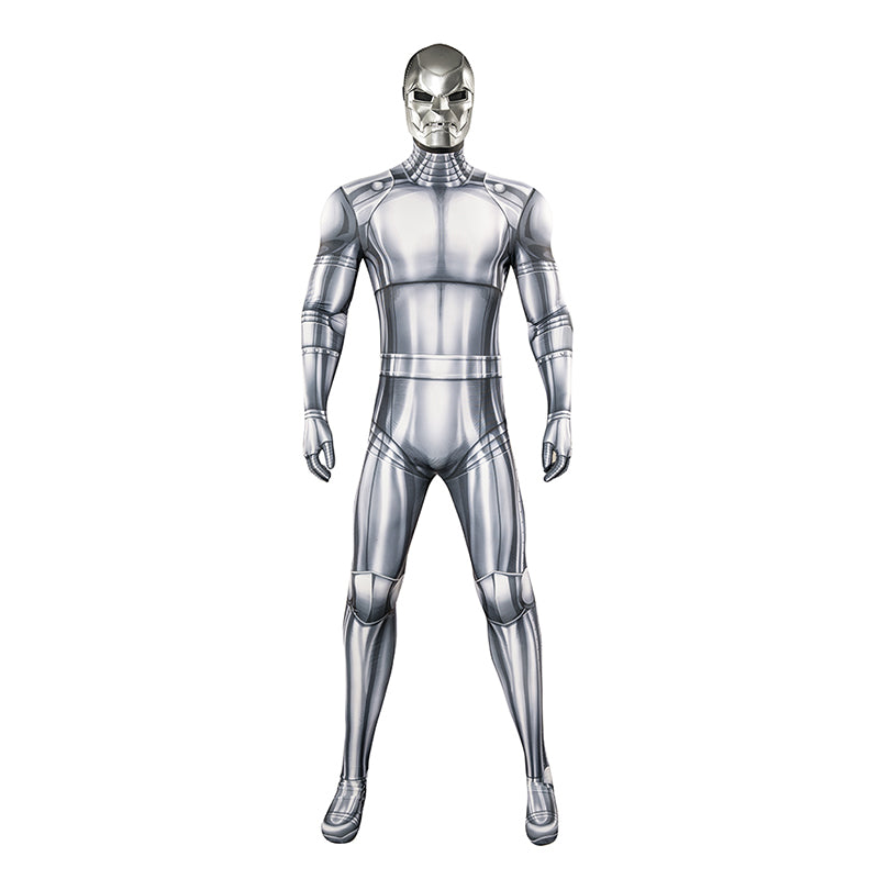 Doctor Doom Cosplay Costume Classic Dr. Doom Comic Halloween Suit - Image 6