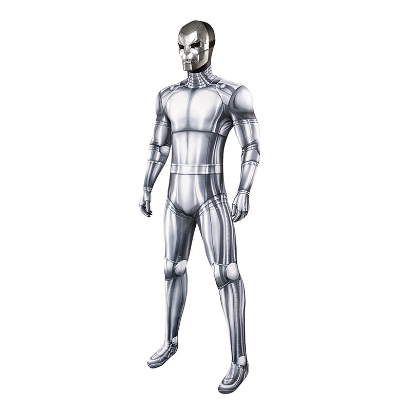 Doctor Doom Cosplay Costume Classic Dr. Doom Comic Halloween Suit - Image 7