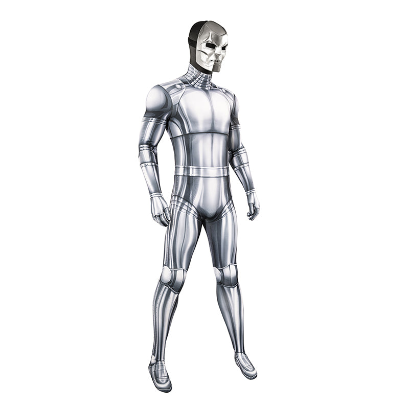 Doctor Doom Cosplay Costume Classic Dr. Doom Comic Halloween Suit - Image 8