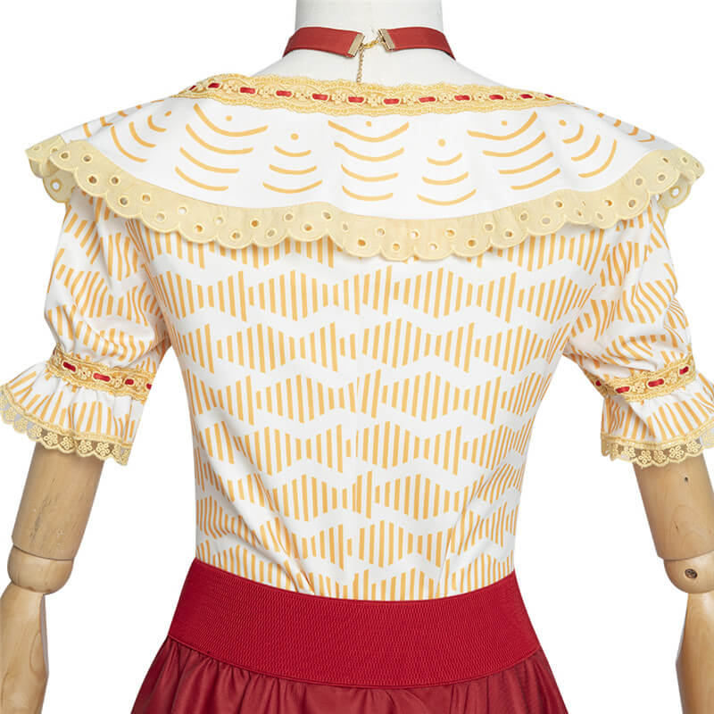 Dolores Encanto Costumes Adults Dolores Madrigal Dress Halloween Cosplay Outfits - Image 10