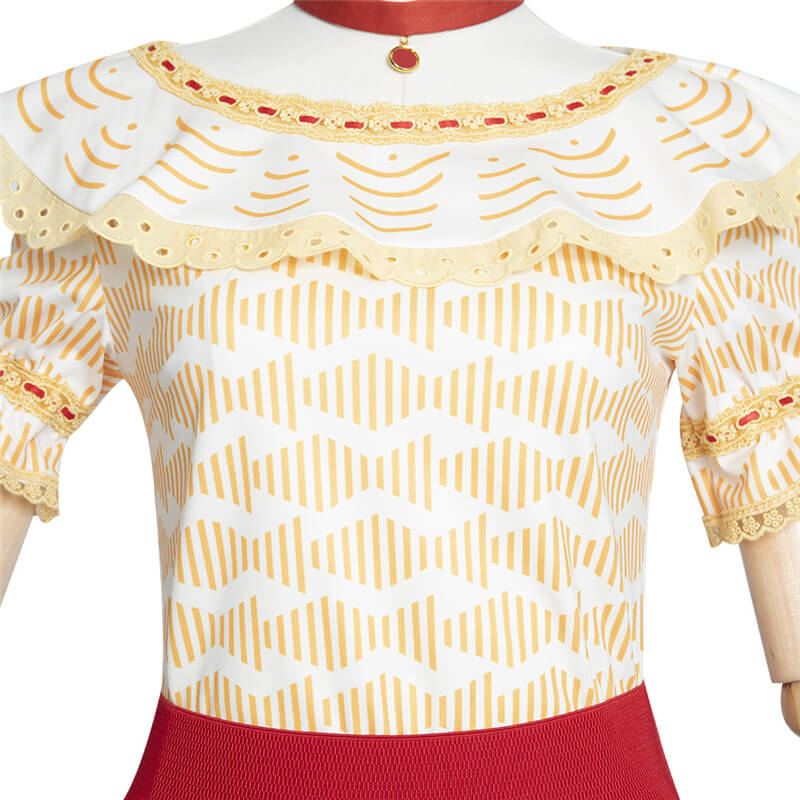 Dolores Encanto Costumes Adults Dolores Madrigal Dress Halloween Cosplay Outfits - Image 8