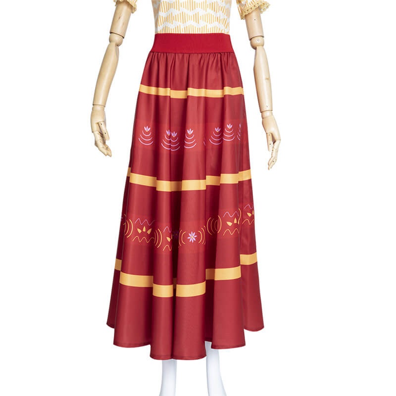 Dolores Encanto Costumes Adults Dolores Madrigal Dress Halloween Cosplay Outfits - Image 17