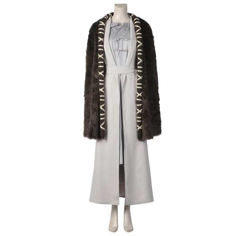 Elden Ring Ranni Costume the Witch Cloak Halloween Cosplay Outfit with Hat - Image 4