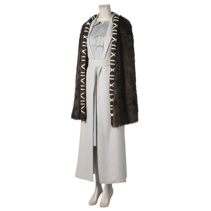 Elden Ring Ranni Costume the Witch Cloak Halloween Cosplay Outfit with Hat - Image 8