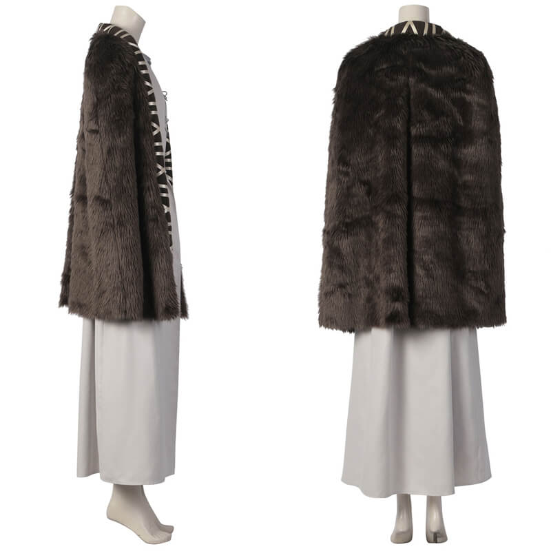 Elden Ring Ranni Costume the Witch Cloak Halloween Cosplay Outfit with Hat - Image 7