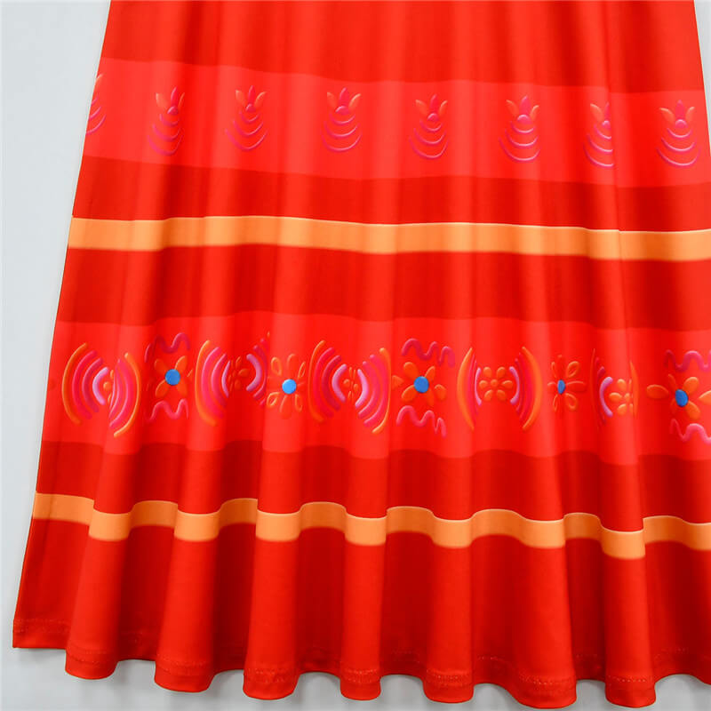 Encanto Dolores Dress Kids Girls Encanto Cosplay Outfit Halloween Carnival Costumes Dress Up - Image 8