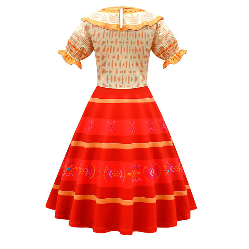 Encanto Dolores Dress Kids Girls Encanto Cosplay Outfit Halloween Carnival Costumes Dress Up - Image 3