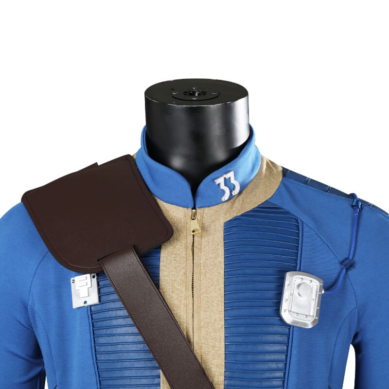 Vault 33 Jumpsuit Fallout Vault Suit Cosplay Vault Dweller Costume - Image 6